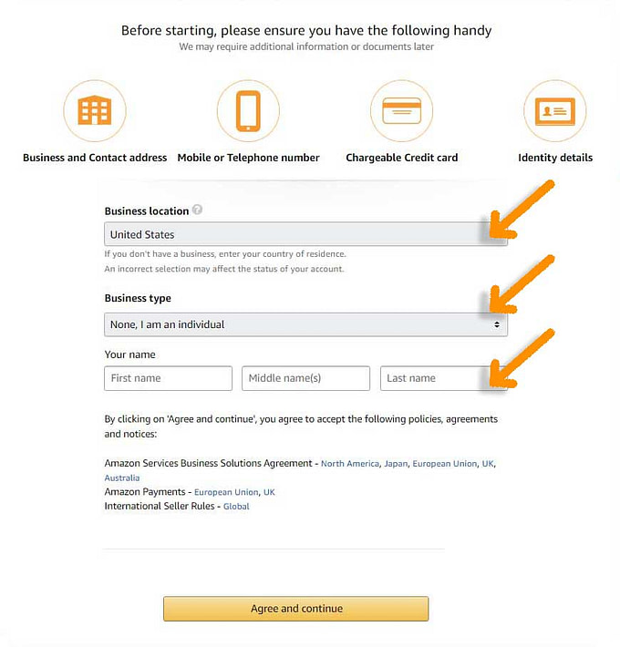 Come creare un account di venditore su Amazon, Amazon Seller Tools