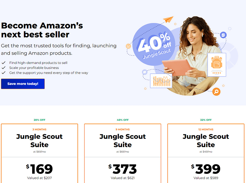 JUNGLE SCOUT 2023 : MEILLEURS CODES PROMOS, Amazon Seller Tools